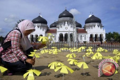 Makna sewindu tsunami bagi korban - Antara News Palembang Sumatera