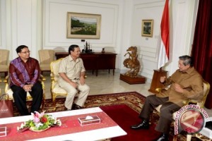 Cagub Sumsel on Presiden Susilo Bambang Yudhoyono Kanan Menerima Ketua Dewan Pembina