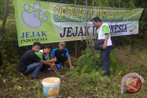 LSM Jejak OKU tanam pohon penghijauan