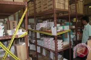 Penyegelan Gudang Obat Penyegelan Gudang Obat
