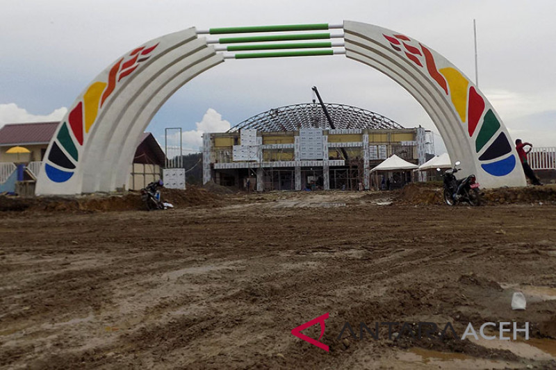 Progres pembanagunan PORA di Aceh Besar