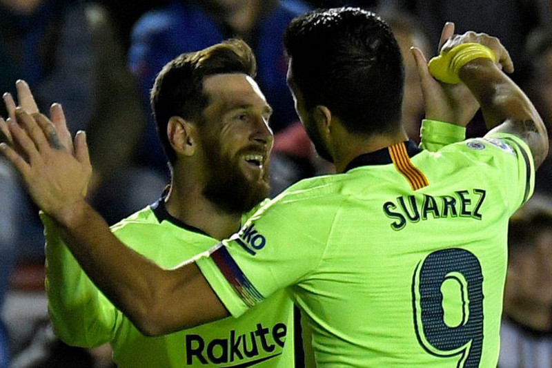 Messi kemas trigol saat Barcelona gasak Levante 5-0