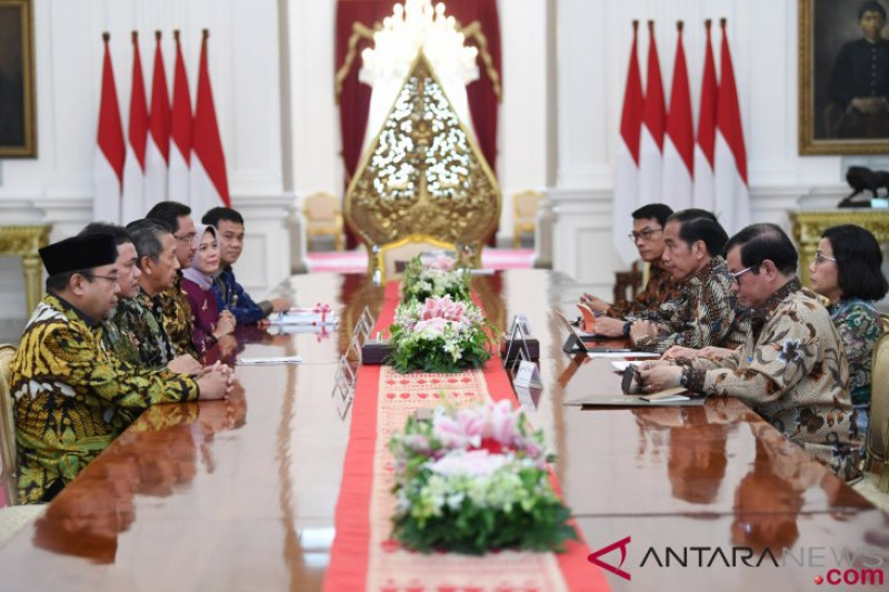 Presiden Menerima Pimpinan BPK
