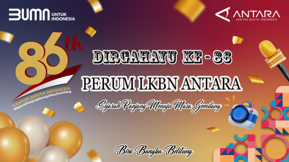 Dirgahayu Ke-86 Perum LKBN Antara