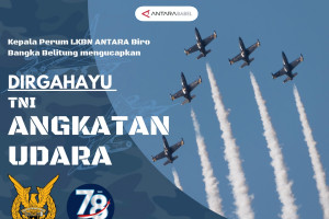 Dirgahayu ke-78 TNI Angkatan Udara