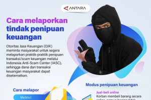 Cara melaporkan tindak penipuan keuangan