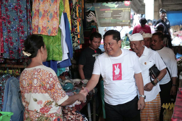 Cagub Rai Mantra lakukan