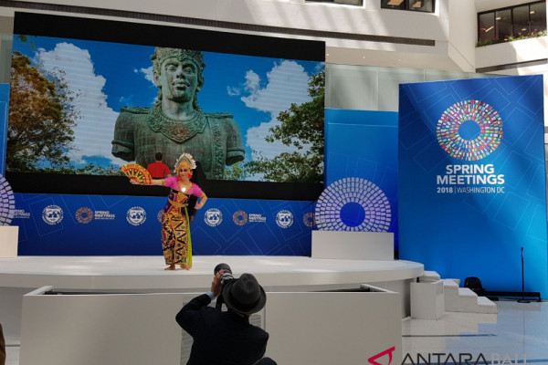 Pertemuan pendahuluan IMF-Bank Dunia, Tari Bali tampil di AS