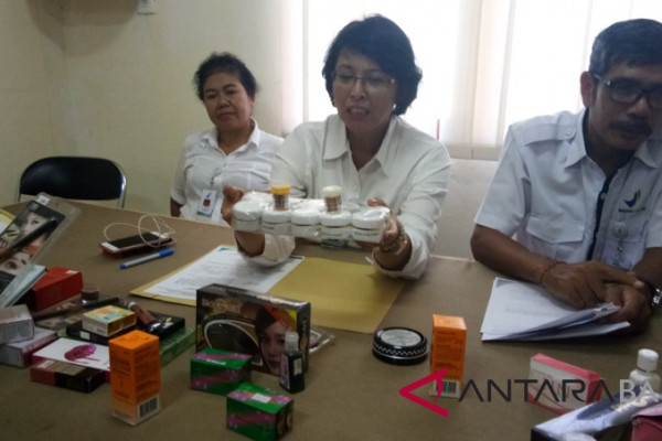 Ribuan produk kosmetika ilegal disita BBPOM Bali