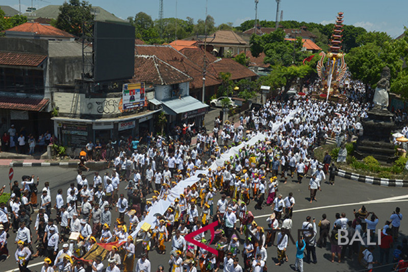 Ngaben akbar Puri Denpasar