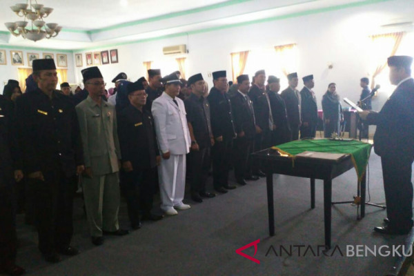 Wah, 149 pejabat Pemkab Rejang Lebong jadi staf