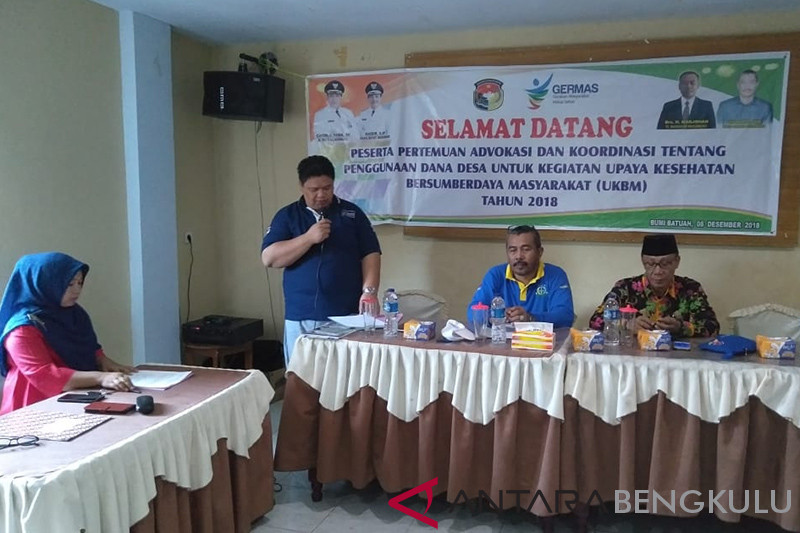 Mukomuko koordinasikan penggunaan dana desa untuk kesehatan