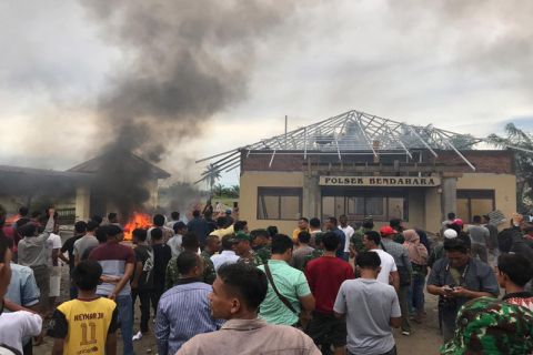Aceh Tamiang kondusif pascapenyerangan kantor Polsek Bendahara