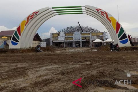 Progres pembanagunan PORA di Aceh Besar