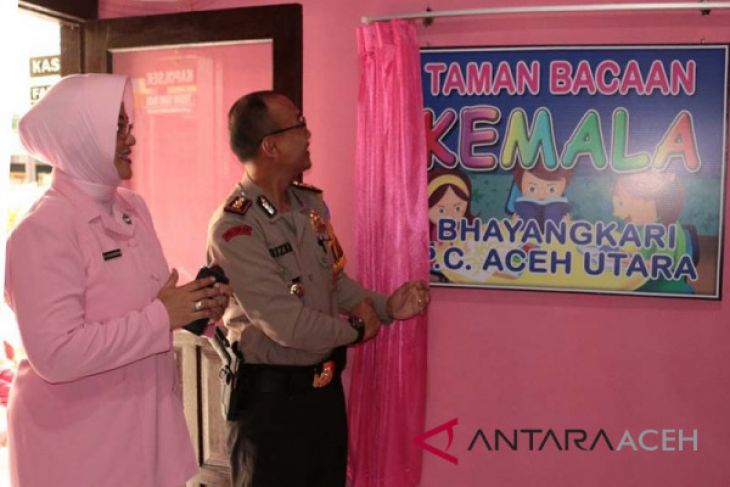 Taman bacaan anak di Aceh Utara diresmikan