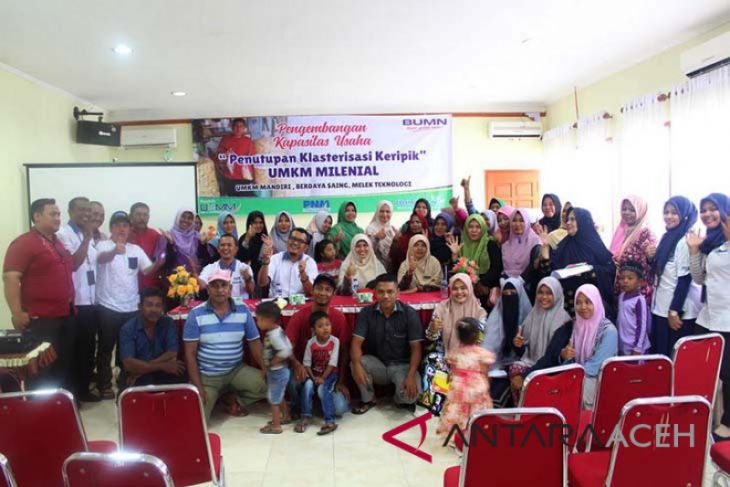 PT PNM kukuhkan klaster usaha kripik