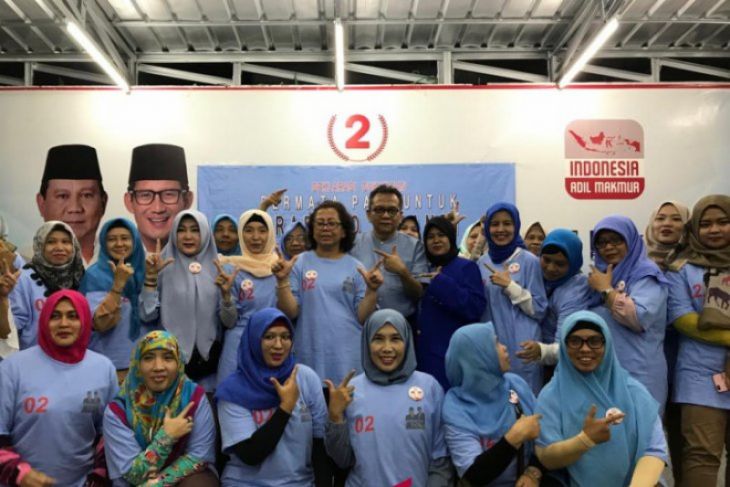 Permata PADI mendukung Prabowo-Sandiaga