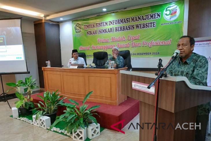 Kemenag Aceh latih SDM Simkah hingga KUA