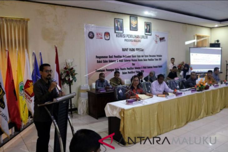 Tiga paslon ikut Pilkada Maluku