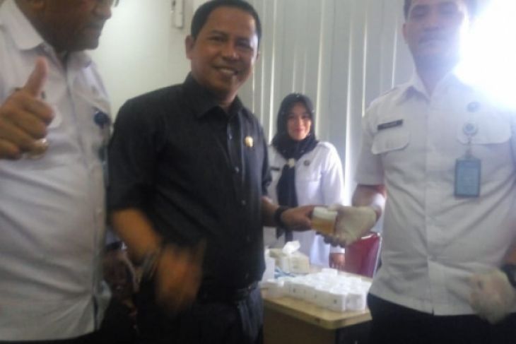 BNNP Malut tes urine bakal caleg
