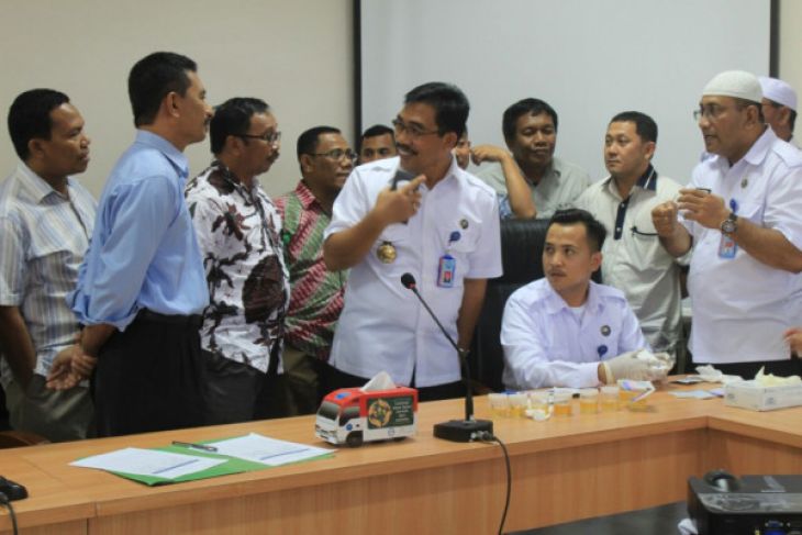 20 ASN Bea Cukai Ternate tes urine
