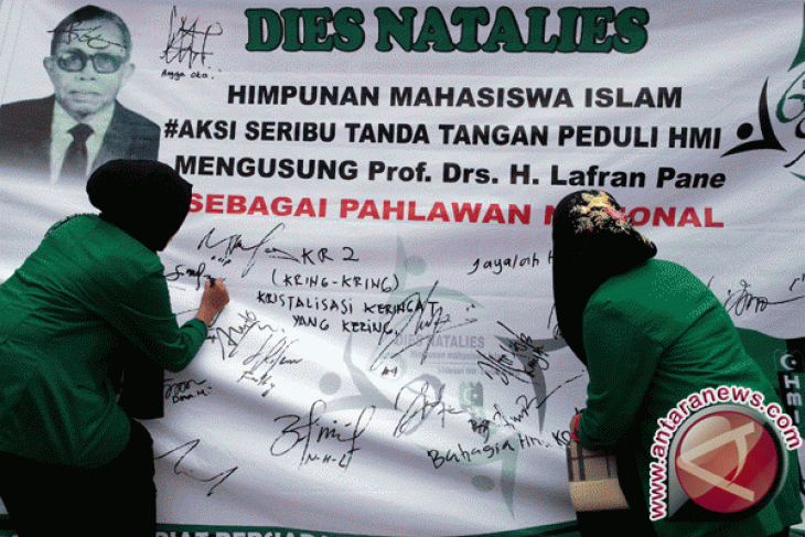 Lafran Pane, Pendiri HMI Digelari Pahlawan Nasional
