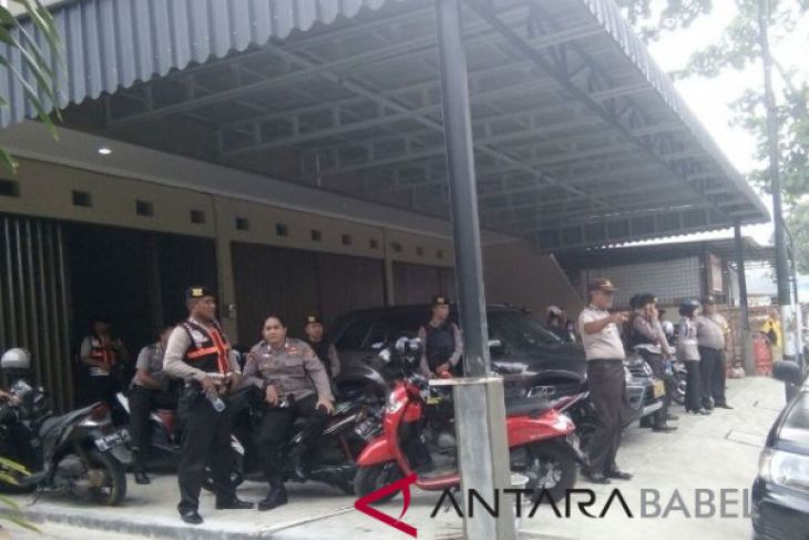 Polres Pangkalpinang amankan pengundian nomor urut peserta pilkada