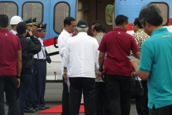 Presiden Jokowi kunjungan kerja ke Jawa Tengah