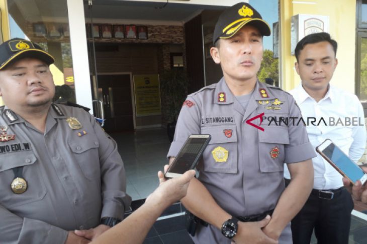 Polres Bangka Tengah dirikan empat posko pengamanan