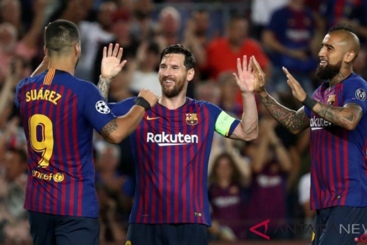 10 pemain Barcelona ditahan imbang Girona 2-2