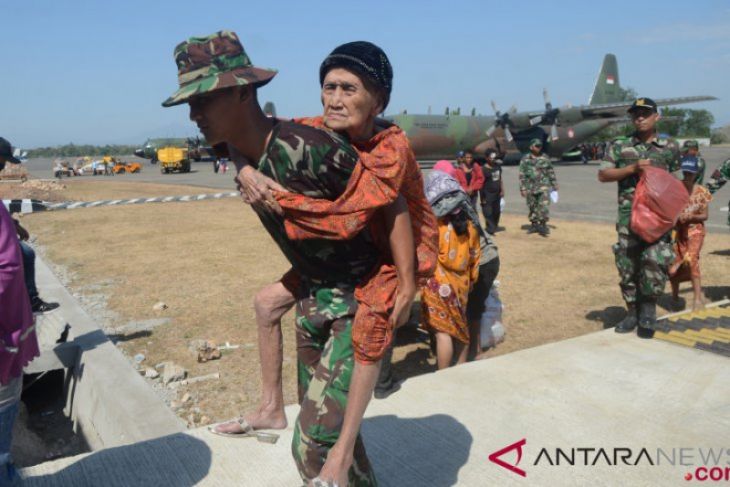 Prajurit tampil mempesona di Palu-Donggala