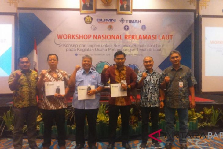 PT Timah gelar workshop nasional reklamasi laut