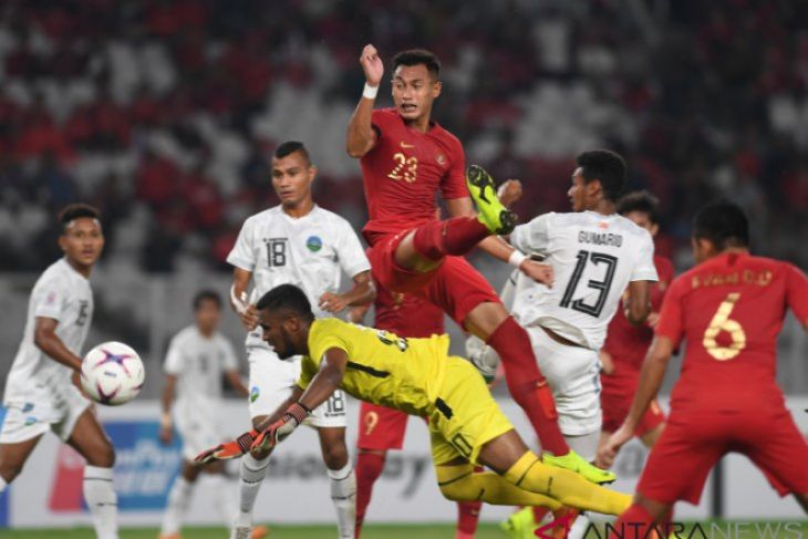Timnas Indonesia berhasil taklukkan Timor Leste 3-1
