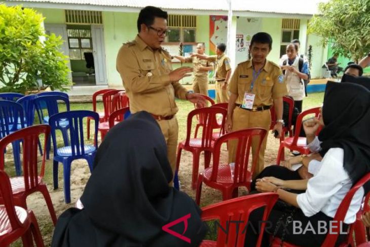 Wabup Bangka Selatan pantau pelaksanaan tes CPNS