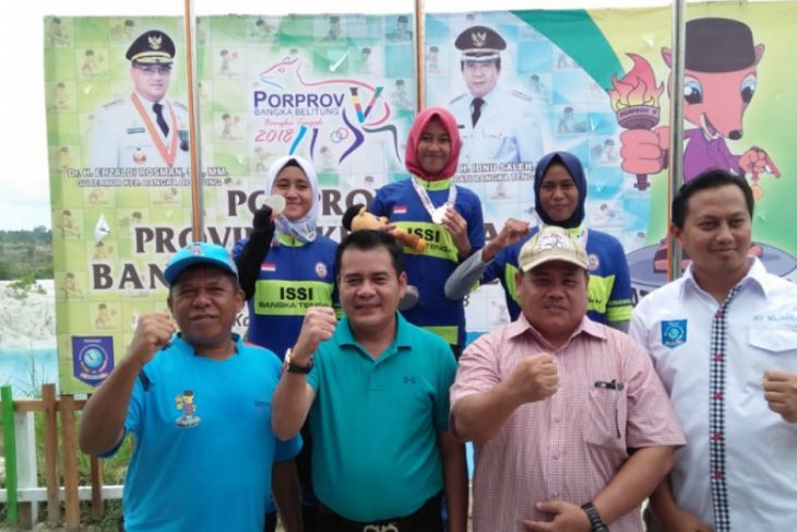 Bangka Tengah lampaui target perolehan medali Porprov