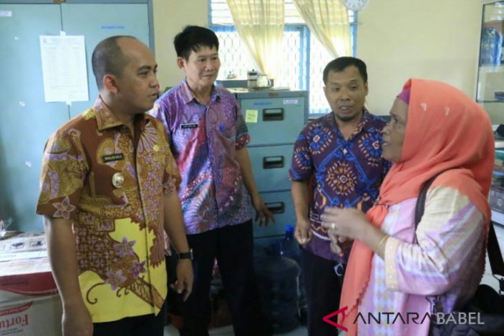 Ingin lebih dekat dengan pegawai, Wali Kota Pangkalpinang sidak Dinas Pangan dan Pertanian