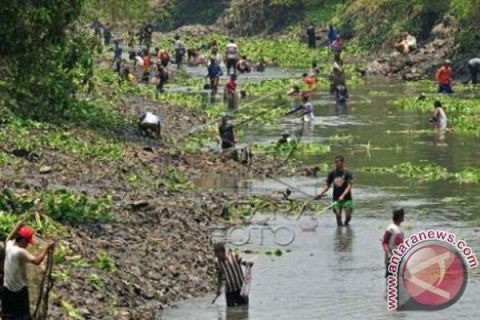 Jelang musim hujan, Pemkab Buleleng bersihkan sungai