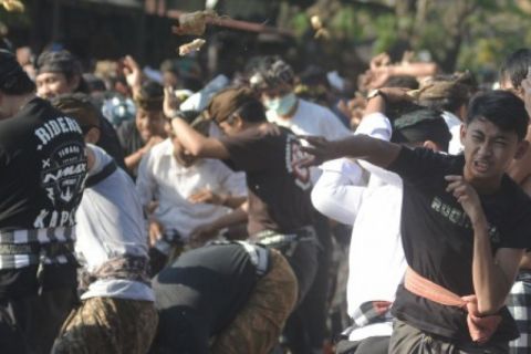 Tradisi Perang Ketupat