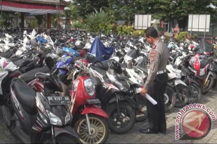 Polres Tabanan sita 24 motor bodong