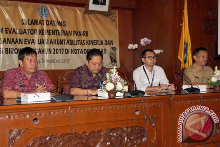 Kementerian PAN-RB Mengevaluasi Kinerja Pemkot Denpasar