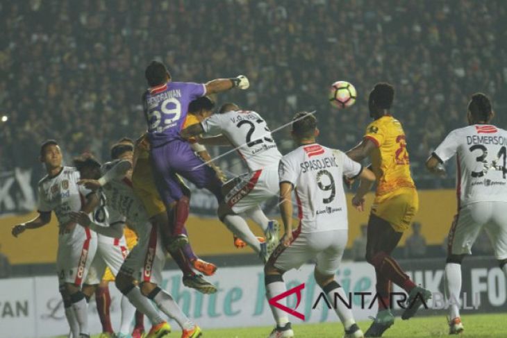 Sriwijaya FC ditahan imbang Bali United 0-0