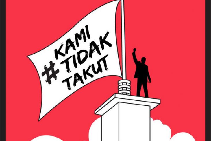 Sikapi bom gereja, generasi milineal Surabaya bikin tagar #SuroboyoWani