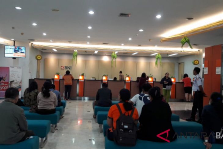 Kantor bank di Bali beroperasi normal setelah libur Lebaran
