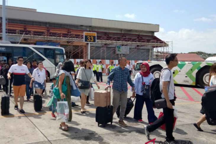 Wisatawan domestik mulai balik setelah berlibur di Bali