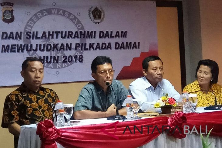 Polda Bali: media massa dukung pilkada aman