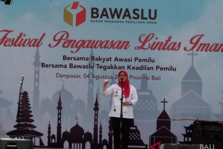 Bawaslu RI adakan festival pengawasan antisipasi politisasi SARA