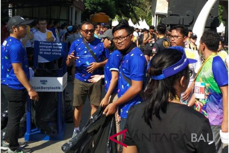 Danone-AQUA kampanyekan gerakan #BijakBerplastik pada