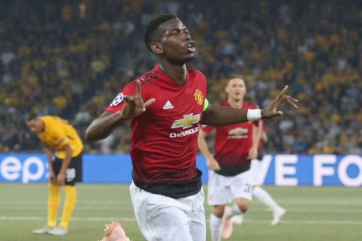 Dwigol Pogba antar Manchester United tundukkan Young Boys 3-0