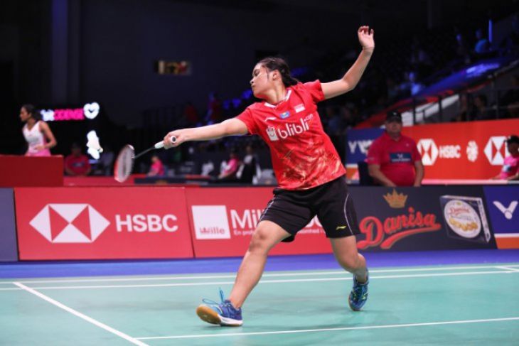 Gregoria singkirkan pemain Denmark di