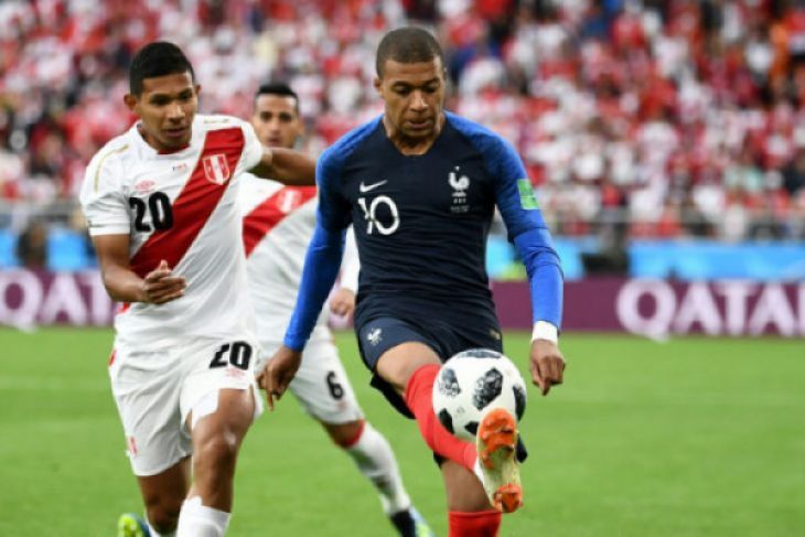 Piala Dunia - Prancis Lolos 16 Besar Setelah Kalahkan Peru